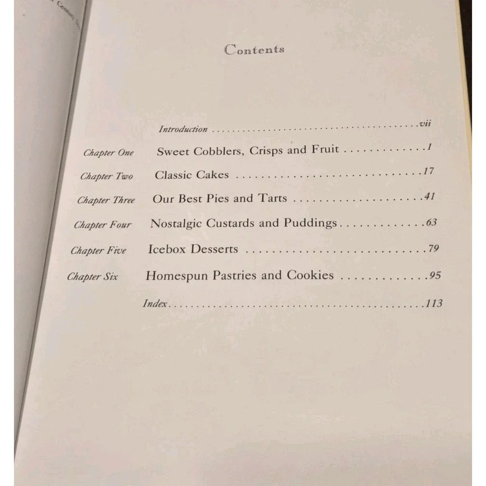 Betty Crocker's Old-Fashioned Desserts Hard Cover cr 1992 Classic Cookbook